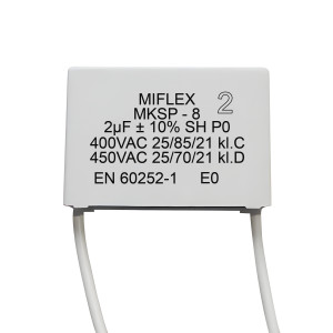 Kondensator 2 Micro F Milfex zu Proburner