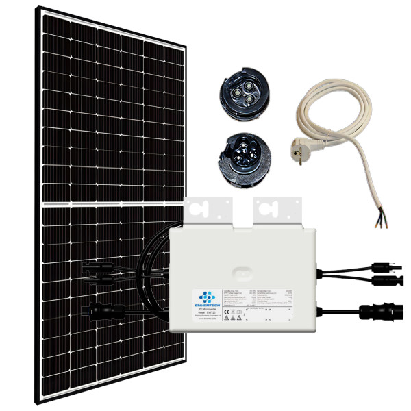 SSP Photovoltaikset Smart 820 mit EVT720 ( AC 720 Watt max.) Balkonkraftwerk