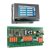 Bedien-Reglerteil & Leistungsteil UVR16x2E Relais-Version inkl. 2 Stromsensoren
