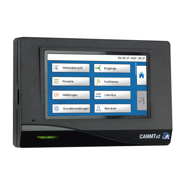CAN-MTx2 Monitor  Technische Alternative (schwarz) mit CO2 Sensor