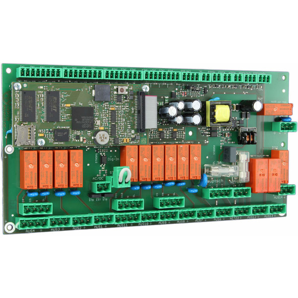 Leistungsteil UVR16x2E-NP mit Prozessormodul Relais-Version
