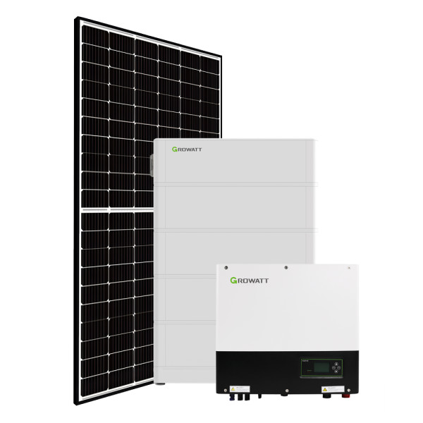 PV-Set 8,20 kWp mit Growatt 8000TL3 Hybrid + ARK Batterie 7,68 kWh